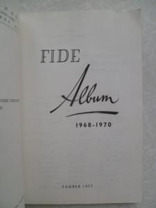 Альбом Фиде 1968-1970г.